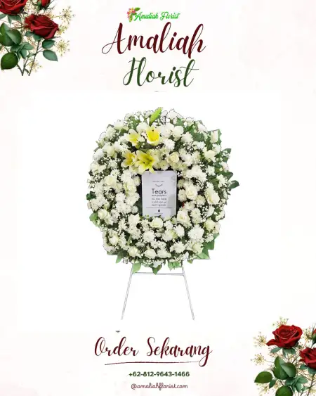 Krans Bunga Duka Grogol Utara